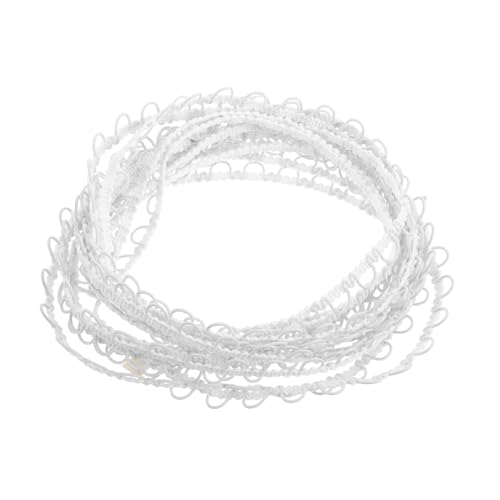 Gadpiparty Elastisches Spitzenband Dekorative Knopfloch für DIY Kostüme Hochzeitsmode und Kreative Handwerksprojekte Elastisches Nähzubehör Weiß ca Breit Gadpiparty Elastisches Spitzenband Dekorative Knopfloch für DIY Kostüme Hochzeitsmode und Kreative Handwerksprojekte Elastisches Nähzubehör Weiß ca Breit von Gadpiparty