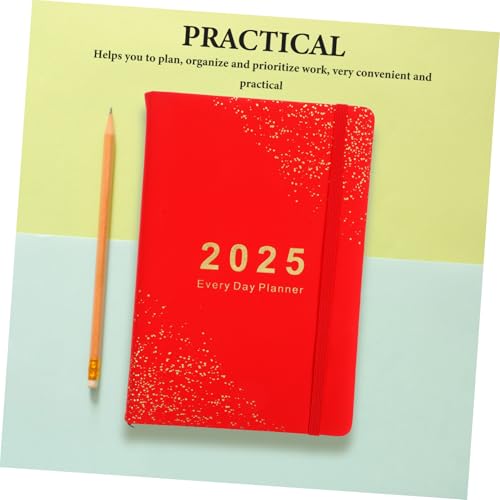 Gadpiparty Englisches Notizbuch Tage Tagesplaner Rot Tragbares Wochenplaner Notizheft Leichter Haushaltsorganizer für Büro und Alltag Praktischer Arbeitsplaner Gadpiparty Englisches Notizbuch Tage Tagesplaner Rot Tragbares Wochenplaner Notizheft Leichter Haushaltsorganizer für Büro und Alltag Praktischer Arbeitsplaner von Gadpiparty