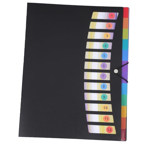 Gadpiparty Expanding Pocket Folder mit Mehrlagigem Organizer Vielseitiger Dokumentenhalter für Schule Büro Reise Praktischer Leichter Aktenordner mit Indexlaschen Tragbare Mappe Gadpiparty Expanding Pocket Folder mit Mehrlagigem Organizer Vielseitiger Dokumentenhalter für Schule Büro Reise Praktischer Leichter Aktenordner mit Indexlaschen Tragbare Mappe von Gadpiparty