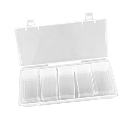 Gadpiparty Fächer Transparente Kunststoff Aufbewahrungsbox mit Herausnehmbaren Trennwänden für Schmuck Perlen Nageldesign und Zubehör Praktischer Organizer für Kleinteile Gadpiparty Fächer Transparente Kunststoff Aufbewahrungsbox mit Herausnehmbaren Trennwänden für Schmuck Perlen Nageldesign und Zubehör Praktischer Organizer für Kleinteile von Gadpiparty