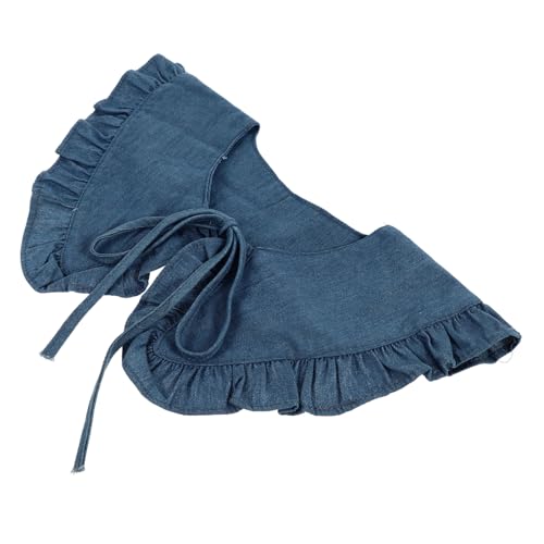 Gadpiparty Falscher Stehkragen Damen Jeansoptik Atmungsaktiv Bequem Abnehmbar Modischer Krageneinsatz für Blusen und Hemden Gadpiparty Falscher Stehkragen Damen Jeansoptik Atmungsaktiv Bequem Abnehmbar Modischer Krageneinsatz für Blusen und Hemden von Gadpiparty