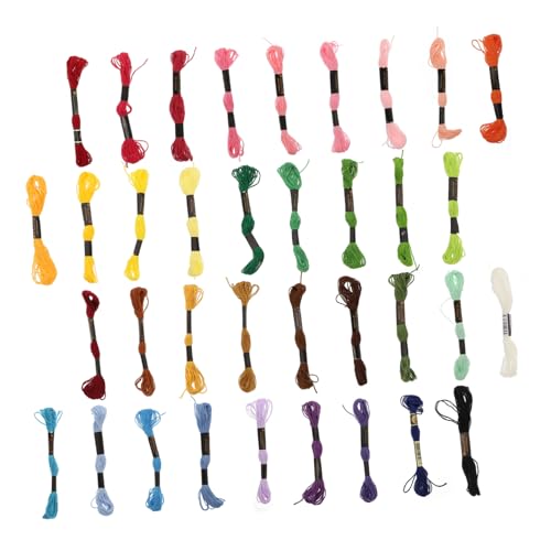 Gadpiparty Farben Stickgarn Handstickerei Werkzeug für Kreuzstich Diy Projekte und Armbänder Hochwertige nicht Fusselnde Garne für Kreative Bastelarbeiten von Gadpiparty