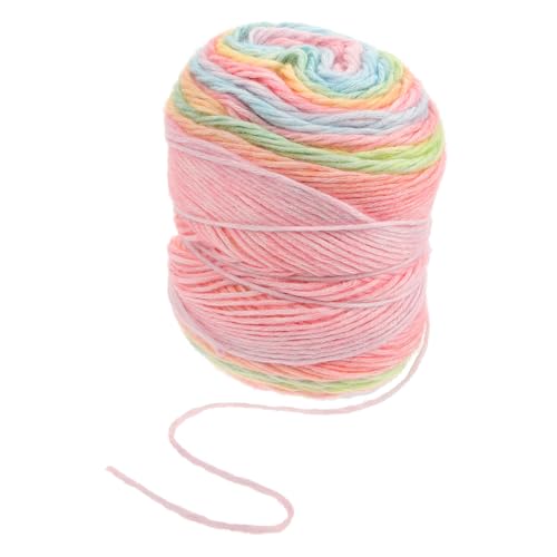 Gadpiparty Farbverlauf Baumwollgarn für Häkeln und Stricken Mittlere Stärke Robustes Reißfestes Häkelgarn Vielseitig für DIY Pullover Decken Kissen Bunte Farbverlaufwolle für Handarbeiten Gadpiparty Farbverlauf Baumwollgarn für Häkeln und Stricken Mittlere Stärke Robustes Reißfestes Häkelgarn Vielseitig für DIY Pullover Decken Kissen Bunte Farbverlaufwolle für Handarbeiten von Gadpiparty
