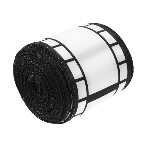 Gadpiparty Filmstreifenband Breit mit Drahtkante für DIY Basteln Geschenke Verpacken Filmabend Dekorationen Kranzgestaltung und Partyzubehör von Gadpiparty