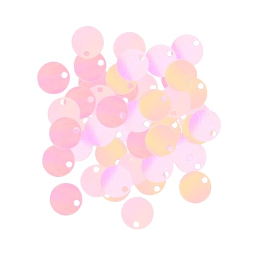 Gadpiparty Flache Runde Pailletten Glitzernde Lose Sequins für Diy Basteln Hochwertige Kleidung Zubehör Schillernde Pailletten für Handwerksprojekte Dekorative Bastelmaterialien von Gadpiparty