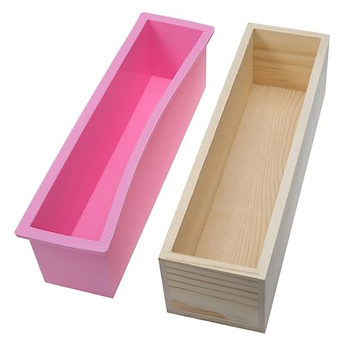 Gadpiparty Flexible Rechteckige Seifenform Silikon mit Holzbox DIY Tool für Kuchengebrauch Klein und Vielseitig Temperaturbeständig von Einfach zu Reinigen Lagern Zufällige Gadpiparty Flexible Rechteckige Seifenform Silikon mit Holzbox DIY Tool für Kuchengebrauch Klein und Vielseitig Temperaturbeständig von Einfach zu Reinigen Lagern Zufällige von Gadpiparty