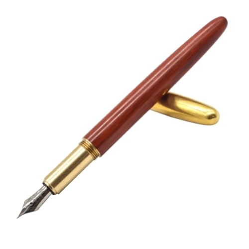 Gadpiparty Füllfederhalter aus Natürlichem Holz für Kalligraphie und Unterschriften Leichter Schreibstift für Büro und Studium Zufällige Gadpiparty Füllfederhalter aus Natürlichem Holz für Kalligraphie und Unterschriften Leichter Schreibstift für Büro und Studium Zufällige von Gadpiparty