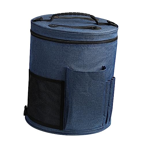 Gadpiparty Garn Aufbewahrungstasche Oxford Strapazierfähige Wolltasche Für Strickwaren Und Zubehör Für Außenbereich Und Unterwegs Vielseitige Einkaufstasche von Gadpiparty