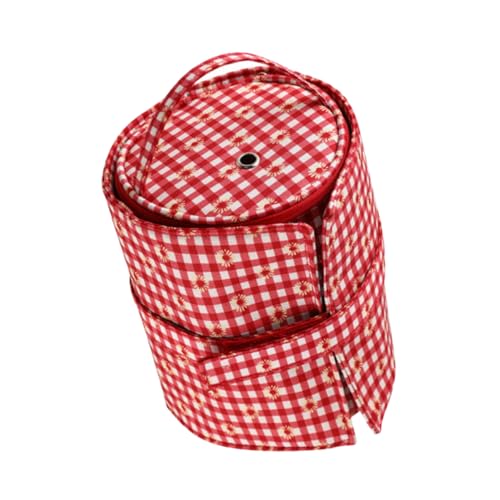 Gadpiparty Gehäkelte Aufbewahrungstasche Gehäkelte Tasche Projekt Häkeln Stricken Nadeln Strickset Aufbewahrungstasche Für Garn Garnsack Erwachsene Anfänger Stich Polyester von Gadpiparty