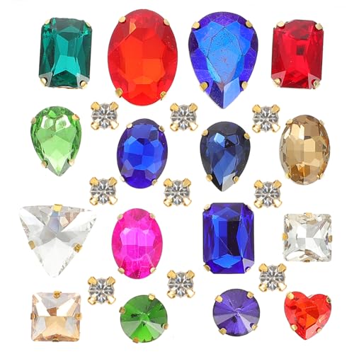 Gadpiparty Glas Kristall Handnähen Strasssteine Glas Diamanten Diy Kleidung Schmucksteine Aufnähen Für Hochzeitskleider Schuhe Taschen Gürtel Zubehör Gadpiparty Glas Kristall Handnähen Strasssteine Glas Diamanten Diy Kleidung Schmucksteine Aufnähen Für Hochzeitskleider Schuhe Taschen Gürtel Zubehör von Gadpiparty