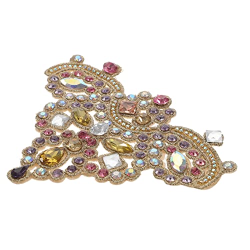 Gadpiparty Glitzer Strass Patch Applikation für DIY Kleidung Aufbügelbare Strassflecken zur Reparatur von Jeans Taschen und Mehr für Kreative Dekorationen Gadpiparty Glitzer Strass Patch Applikation für DIY Kleidung Aufbügelbare Strassflecken zur Reparatur von Jeans Taschen und Mehr für Kreative Dekorationen von Gadpiparty