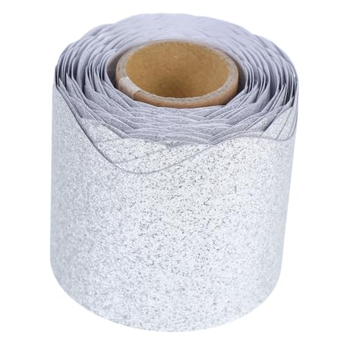 Gadpiparty Glitzernde Schwarze Tafelkantenfolie Wasserfest Dekorativer Aufkleber für Pinnwand und Klassenzimmer Flexibel Zuschneidbar Silberner für Schul und Büroumgebungen Gadpiparty Glitzernde Schwarze Tafelkantenfolie Wasserfest Dekorativer Aufkleber für Pinnwand und Klassenzimmer Flexibel Zuschneidbar Silberner für Schul und Büroumgebungen von Gadpiparty