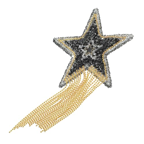 Gadpiparty Glitzernder Stern Aufnäher Strass Bügelbild für DIY Kleidung Taschen Hüte Dekoratives Flicken Einfach zu Verwenden und Langlebig Handgemachte Applikation für Gestaltung Gadpiparty Glitzernder Stern Aufnäher Strass Bügelbild für DIY Kleidung Taschen Hüte Dekoratives Flicken Einfach zu Verwenden und Langlebig Handgemachte Applikation für Gestaltung von Gadpiparty