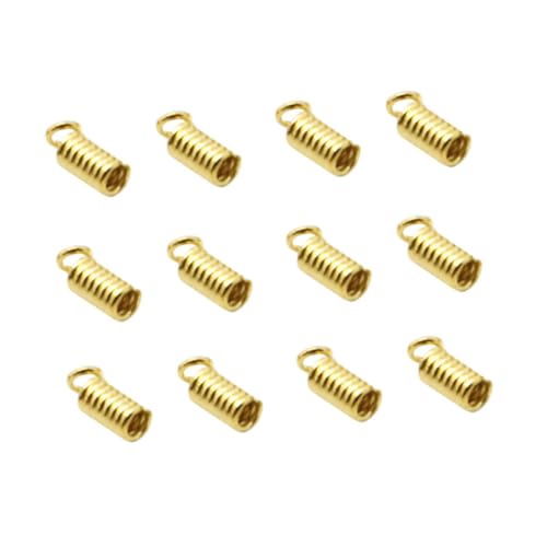 Gadpiparty Goldene Armbandverschlüsse Federnder Kettenverschluss Langlebige Schmuckverbinder für DIY Halsketten Armbänder pro Packung für Schmuckherstellung von Gadpiparty