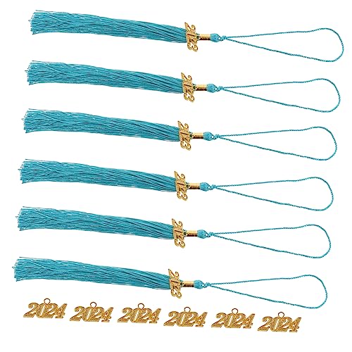 Gadpiparty Graduation Cap Tassel Charm mit Kreativen Jahreszahlen Anhängern Langlebige Quasten für Doktorhut Abschlussfeier Dekoration DIY Party Zubehör für Abitur und Studienabschluss von Gadpiparty
