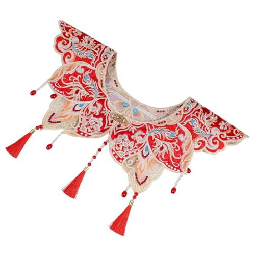 Gadpiparty Graduation Gown Shoulder Wrap Hanfu Lace Collar Shawl mit Tasseln Polyester Seide und Kunststoff Vielseitiges Akademisches Cape für Abschlussfeiern Persönlicher Stil und Gadpiparty Graduation Gown Shoulder Wrap Hanfu Lace Collar Shawl mit Tasseln Polyester Seide und Kunststoff Vielseitiges Akademisches Cape für Abschlussfeiern Persönlicher Stil und von Gadpiparty
