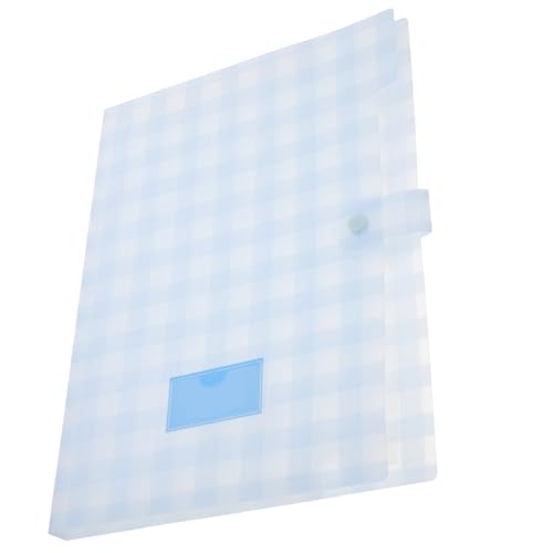 Gadpiparty Großer Fächermappe Ordner mit Fächern Tragbarer Dokumenten Organizer aus PP Erweiterbare Aktenmappe für Büro Schule und Reisen Leichter Paper File Keeper in Blau Gadpiparty Großer Fächermappe Ordner mit Fächern Tragbarer Dokumenten Organizer aus PP Erweiterbare Aktenmappe für Büro Schule und Reisen Leichter Paper File Keeper in Blau von Gadpiparty