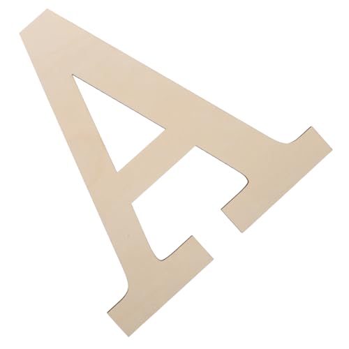 Gadpiparty Großer Unlackierter Holzbuchstabe A Rustikales Wanddekor Alphabet für Heim und Kinderzimmer Bastelprojekte Einfache Montage Diy Dekoration Gadpiparty Großer Unlackierter Holzbuchstabe A Rustikales Wanddekor Alphabet für Heim und Kinderzimmer Bastelprojekte Einfache Montage Diy Dekoration von Gadpiparty
