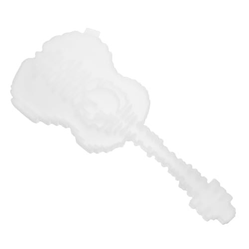 Gadpiparty Guitar Shaped Silikonform für Diy Projekte Transparente Gießform für Dekorative Wandgestaltung Hochflexibel mit Hoher Reißfestigkeit für Bastelarbeiten und von Gadpiparty