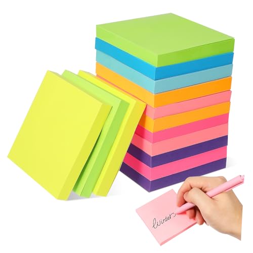 Gadpiparty Haftnotizblock Bunte Selbstklebende Notizzettel Starke Haftung Blanko für Büro Schule Farbige Klebezettel Memo Pads Vielseitig Verwendbar Gadpiparty Haftnotizblock Bunte Selbstklebende Notizzettel Starke Haftung Blanko für Büro Schule Farbige Klebezettel Memo Pads Vielseitig Verwendbar von Gadpiparty