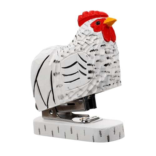 Gadpiparty Hahnhänger kleiner Hefter Papier Hühnermodell Karikatur Schreibwaren Kleiner Bürohefter Heftgerät für Tiere Desktop-Hefter Hefter fürs Büro Buchheime Holz Gadpiparty Hahnhänger kleiner Hefter Papier Hühnermodell Karikatur Schreibwaren Kleiner Bürohefter Heftgerät für Tiere Desktop-Hefter Hefter fürs Büro Buchheime Holz von Gadpiparty