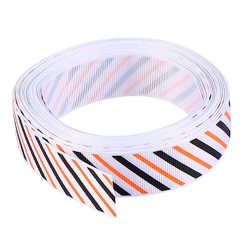 Gadpiparty Halloween Geschenkband mit Draht für Diy Bastelprojekte Yards Langlebig und Dekorativ für Halloween Dekoration und Kreative Gadpiparty Halloween Geschenkband mit Draht für Diy Bastelprojekte Yards Langlebig und Dekorativ für Halloween Dekoration und Kreative von Gadpiparty