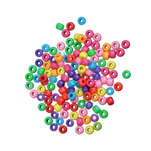 Gadpiparty Halloween Kunststoffperlen ca Bunte Glatte Bastelperlen für DIY Schmuckherstellung Armband Zubehör Leicht Sicher für Handarbeiten von Gadpiparty