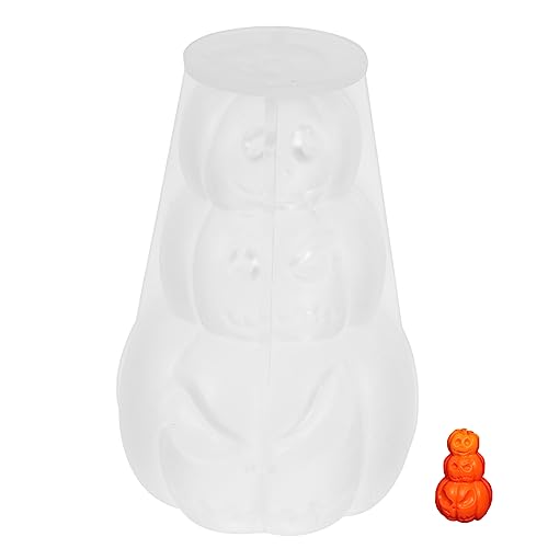 Gadpiparty Halloween Silikonform für Kürbis Diy Gießform für Kerzen Seifen und Handwerk Sicheres Flexibles Material für Kreative Herbstdekorationen von Gadpiparty