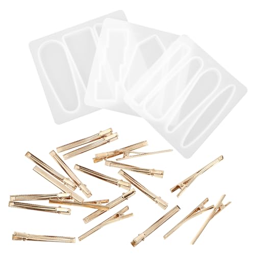Gadpiparty Handgemachte DIY Silikonform für Haarspangen Kristall Epoxidharz Gießform Teiliges Sicherer und Langlebiger Silikon Mold für Individuelle Haar Accessoires Gadpiparty Handgemachte DIY Silikonform für Haarspangen Kristall Epoxidharz Gießform Teiliges Sicherer und Langlebiger Silikon Mold für Individuelle Haar Accessoires von Gadpiparty
