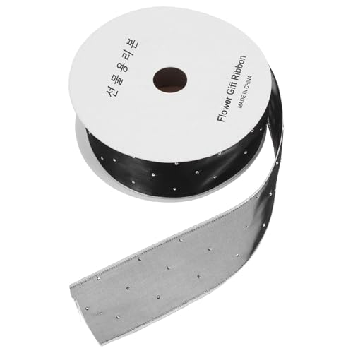 Gadpiparty Handgemachtes Blumenband Schwarzes Glitzerndes Drahtband Band Für Blumenstrauß Beflocktes Band Schwarzes Drahtband Durchsichtiges Glitzerband Satinbänder Sternenband Black Chiffon Gadpiparty Handgemachtes Blumenband Schwarzes Glitzerndes Drahtband Band Für Blumenstrauß Beflocktes Band Schwarzes Drahtband Durchsichtiges Glitzerband Satinbänder Sternenband Black Chiffon von Gadpiparty
