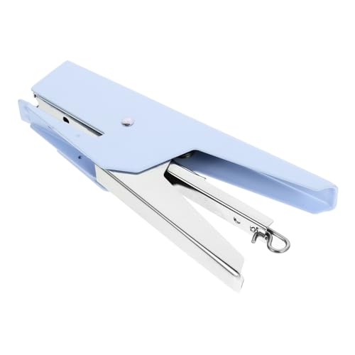 Gadpiparty Handhefter Hefte Für Schreibtisch Armhefter Handgehaltes Hefter Buchheime Bürobedarf Hefter Fürs Büro Hefter Der Handheldin Bürowefter Mini Hefter Heftklammern Blau Metall von Gadpiparty