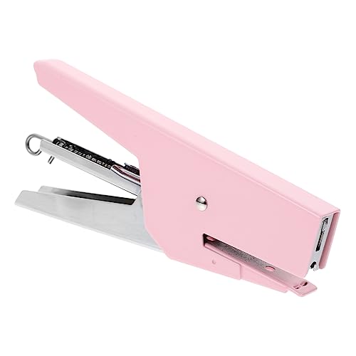 Gadpiparty Handhefter Hefter Für Den Schreibtisch Buchheime Büro Kleiner Hefter Gehaltenen Schulbedarf Hochschule Kleine Hefter Wiederverwendbarer Hefter Schulmaterial Süß Metall Rosa von Gadpiparty