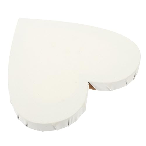 Gadpiparty Herzförmige Maltafel Diy Malboard für Öl und Acrylfarben Praktischer Rahmen für Kunststudenten und Hobbykünstler für Projekte und Heimdekoration Gadpiparty Herzförmige Maltafel Diy Malboard für Öl und Acrylfarben Praktischer Rahmen für Kunststudenten und Hobbykünstler für Projekte und Heimdekoration von Gadpiparty