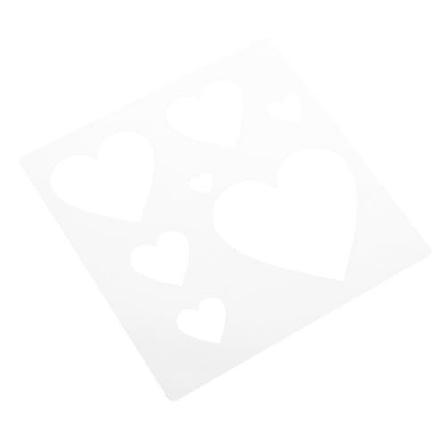 Gadpiparty Herzförmige Stanzschablone für DIY Projekte Wiederverwendbare Malvorlage für Wände für Valentinstag und Hochzeitsdekoration Bastelbedarf Gadpiparty Herzförmige Stanzschablone für DIY Projekte Wiederverwendbare Malvorlage für Wände für Valentinstag und Hochzeitsdekoration Bastelbedarf von Gadpiparty