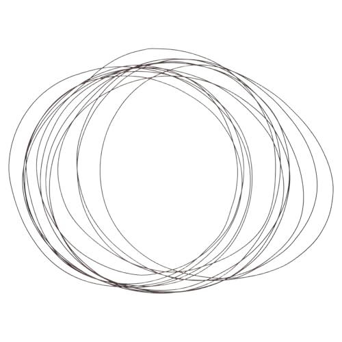 Gadpiparty Hitzebeständiger Wolframdraht für Keramikschmuck Brenndraht Stark Tragkraft Keramikwerkzeug Hochtemperatur Brennaccessoire für Töpferofen DIY Schmuckaufhängung von Gadpiparty