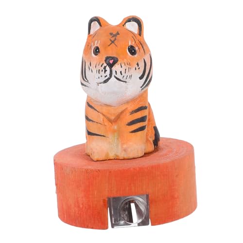 Gadpiparty Holz Bleistiftspitzer Tiger Design Handlicher Manueller Für Niedlicher Cartoon Bleistiftspitzer Für Schule Zuhause Reise Präzises Schärfen Und Charmante Dekoration Gadpiparty Holz Bleistiftspitzer Tiger Design Handlicher Manueller Für Niedlicher Cartoon Bleistiftspitzer Für Schule Zuhause Reise Präzises Schärfen Und Charmante Dekoration von Gadpiparty