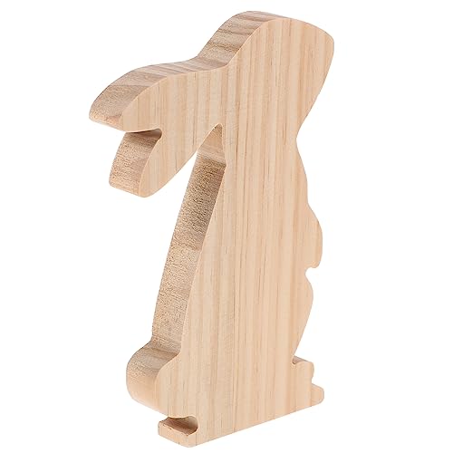 Gadpiparty Holz Hase Osterdeko Langlebigem Holz Kleines Hasenornament als Tischmitte für Ostern Verarbeitung Dekoratives Kaninchen für DIY Bastelprojekte Gadpiparty Holz Hase Osterdeko Langlebigem Holz Kleines Hasenornament als Tischmitte für Ostern Verarbeitung Dekoratives Kaninchen für DIY Bastelprojekte von Gadpiparty