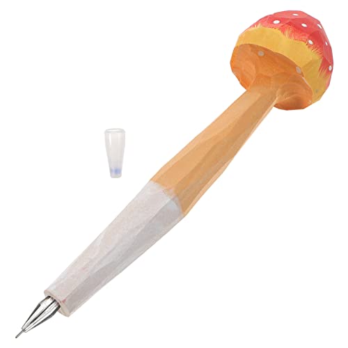Gadpiparty Holz Kugelschreiber Pilzform Kreativer Holzschnitzerei Stift Ergonomisch Langlebig Lustiger Schulstift Für Studenten Büro Schreibwaren Gadpiparty Holz Kugelschreiber Pilzform Kreativer Holzschnitzerei Stift Ergonomisch Langlebig Lustiger Schulstift Für Studenten Büro Schreibwaren von Gadpiparty
