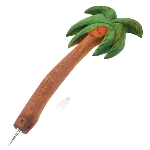 Gadpiparty Holz Kugelschreiber aus Tropischem Kokosbaumholz Kreatives Design mit Niedlicher Kokospalmenform Langlebig und Leicht für Schule Büro Geburtstagsgeschenk Gadpiparty Holz Kugelschreiber aus Tropischem Kokosbaumholz Kreatives Design mit Niedlicher Kokospalmenform Langlebig und Leicht für Schule Büro Geburtstagsgeschenk von Gadpiparty