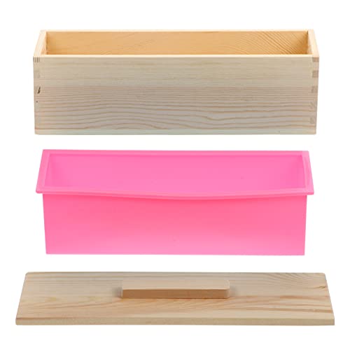 Gadpiparty Holz Seifenform Praktische Seifenbox mit Glatter Oberfläche Diy Seifenherstellung Abdeckung für Kreative Seifenliebhaber Formwerkzeug von Gadpiparty