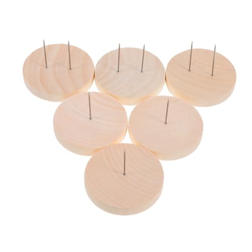 Gadpiparty Holzsockel Puppenständer für Häkelpuppen und Filztiere Teiliges mit Einzel und Doppelnadeln Stabiler Holzsockel für Vielseitige Figurenhalterung für DIY Ausstellungen und Gadpiparty Holzsockel Puppenständer für Häkelpuppen und Filztiere Teiliges mit Einzel und Doppelnadeln Stabiler Holzsockel für Vielseitige Figurenhalterung für DIY Ausstellungen und von Gadpiparty