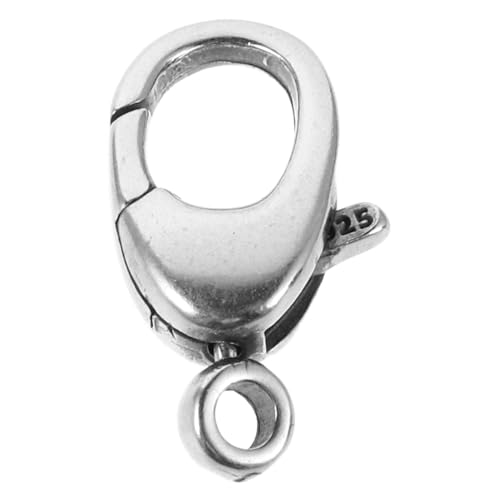 Gadpiparty Karabinerverschluss Karabinerverschluss Halskettenherstellung Biegeringe Karabiner Halskettenschnalle DIY Schmuckverschlüsse Verschlüsse Offene Ringe Für Halsketten von Gadpiparty