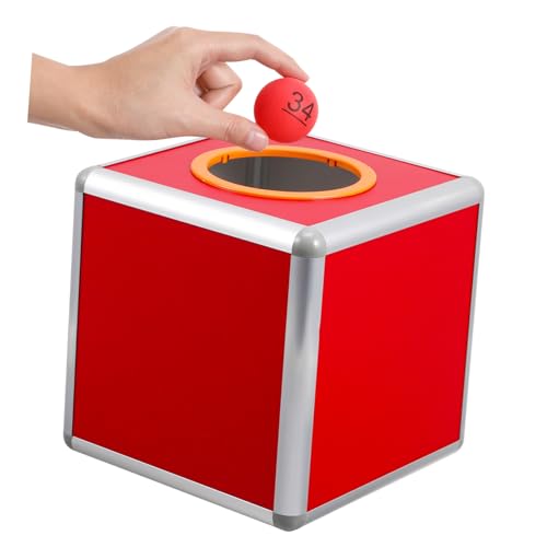 Gadpiparty Kasten -Box Tombola-Zubehör Gewinnspielboxen Tombola-Losbehälter mit Schloss box gutscheinbox Inhaber von Lottoscheinen Trinkgeld für Geld Aluminiumlegierung rot Gadpiparty Kasten -Box Tombola-Zubehör Gewinnspielboxen Tombola-Losbehälter mit Schloss box gutscheinbox Inhaber von Lottoscheinen Trinkgeld für Geld Aluminiumlegierung rot von Gadpiparty