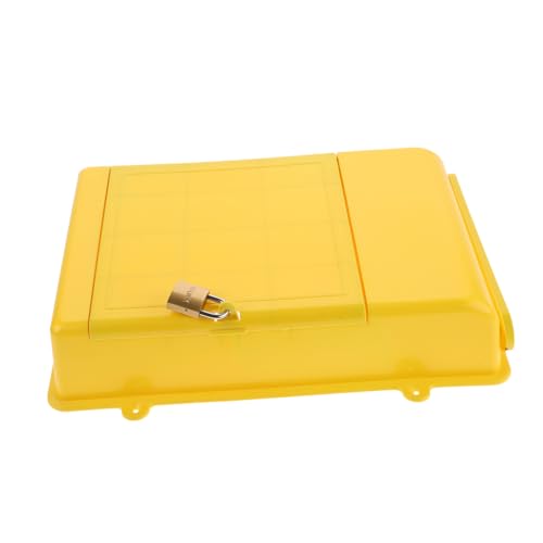 Gadpiparty Kasten Urne Brief Hängend Anregung Sperren Mit Abschließbar Montieren Vorschläge Wand Modern Angebot Für Montiert Schlösser Plastik Yellow von Gadpiparty