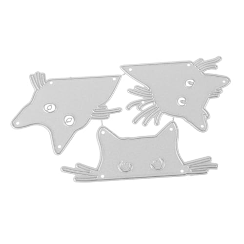 Gadpiparty Katzen Stanzformen Teiliges Metall Katze Schneidewerkzeug für Kreative Kartenherstellung und Papierkunst für Scrapbooking und Diy Projekte Gadpiparty Katzen Stanzformen Teiliges Metall Katze Schneidewerkzeug für Kreative Kartenherstellung und Papierkunst für Scrapbooking und Diy Projekte von Gadpiparty