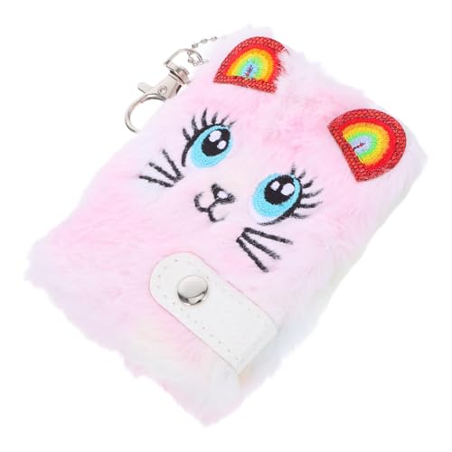 Gadpiparty Kawaii Plüsch notizbuch mit Schlüsselanhänger Niedliches Japanisches Tagebuch mit Farbenfrohem Batik design Kuscheliges Katzen motiv Tragbares Scrapbook für Schüler und Gadpiparty Kawaii Plüsch notizbuch mit Schlüsselanhänger Niedliches Japanisches Tagebuch mit Farbenfrohem Batik design Kuscheliges Katzen motiv Tragbares Scrapbook für Schüler und von Gadpiparty