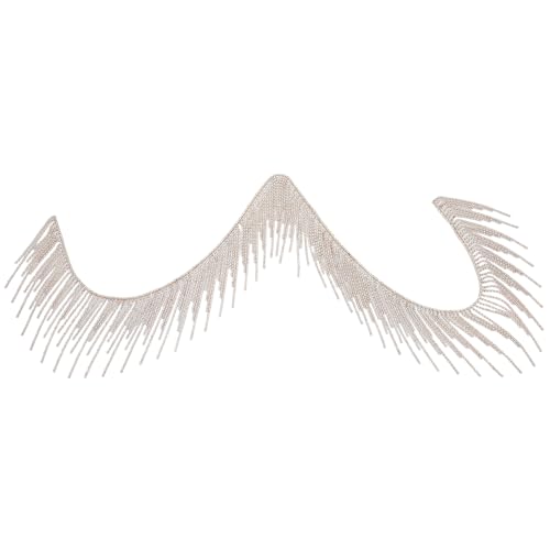 Gadpiparty Klauenketten -strassschmuck Funkeln Edelsteine Perlen Kleidung Streifenbildung Dekorationen Trimmen Fransen Braut- Hochzeit Trimmt Quaste Strassband Irregulär Metall Golden Gadpiparty Klauenketten -strassschmuck Funkeln Edelsteine Perlen Kleidung Streifenbildung Dekorationen Trimmen Fransen Braut- Hochzeit Trimmt Quaste Strassband Irregulär Metall Golden von Gadpiparty