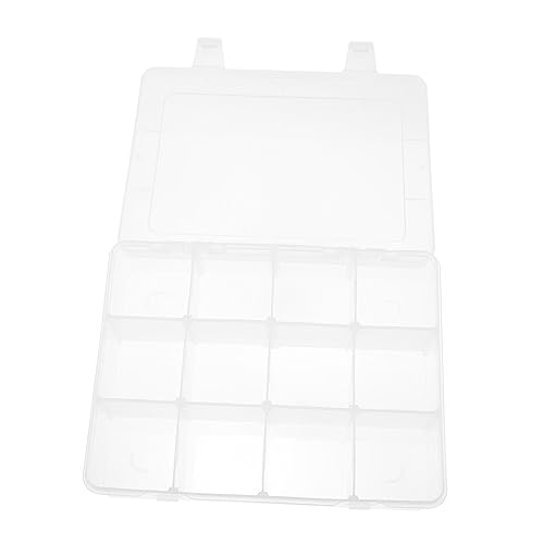 Gadpiparty Kleine Kunststoff Aufbewahrungsbox mit Fächern Transparente Organizer Box für Bastelmaterialien Schmuck Perlen und Kleinteile Leicht und Tragbar für Zuhause und Unterwegs Gadpiparty Kleine Kunststoff Aufbewahrungsbox mit Fächern Transparente Organizer Box für Bastelmaterialien Schmuck Perlen und Kleinteile Leicht und Tragbar für Zuhause und Unterwegs von Gadpiparty