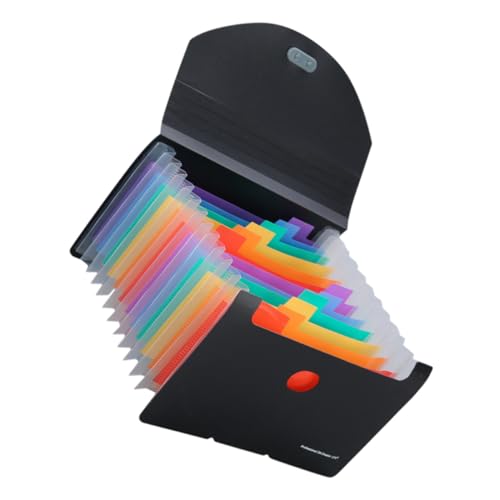 Gadpiparty Kompakter Dokumenten Organizer mit Fächern Dreiseitig Versiegelt für Sicheren Halt Tragbarer Fächermappe für Quittungen Rechnungen und Belege als Magnetischer Binder Organizer Gadpiparty Kompakter Dokumenten Organizer mit Fächern Dreiseitig Versiegelt für Sicheren Halt Tragbarer Fächermappe für Quittungen Rechnungen und Belege als Magnetischer Binder Organizer von Gadpiparty
