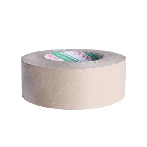 Gadpiparty Kraft Klebeband Hochviskoses Wasserfreies Verpackungsband für Druck Rahmenverkleidung und Vielseitige Anwendungen Extra Starkes Flexibles Abdeckband mit Hoher Haftkraft und von Gadpiparty